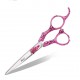 Kadeřnické nůžky SUNTACHI Hawai Pink