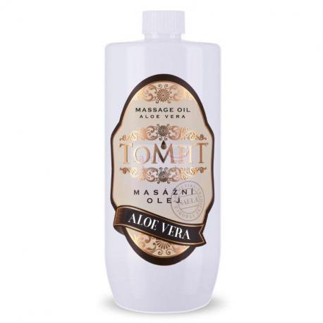 Masážní olej TOMFIT aloe vera 1000 ml