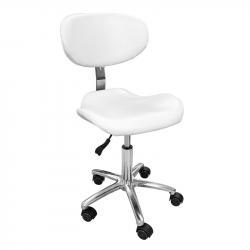 Židle kosmetická ZD-2106 bílá