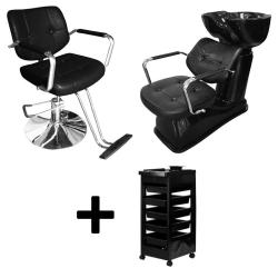 Kadeřnický set Stepp NEO černý