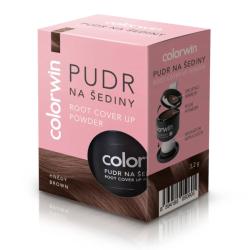 Colorwin pudr na šediny hnědý
